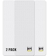 Kuyal Office Chair Mat for Carpet, 32x48 Clear Heavy Duty Computer Chair Mat, Under Desk Protector Carpeted Floors Mat, Easy Chair Movement,Ship Flat