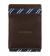 Tommy Hilfiger Men's Fully Adjustable Leather Braided Belt for Jeans, Khakis or Dress Pants