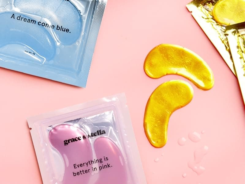 grace & stella Under Eye Patches (12 pairs) Eye Masks for Puffy Eyes and Dark Circles - Birthday Gifts for Women, Bachelorette Party Favors, Bridesmaid, Self Care and Relaxation Gifts for Her - Vegan