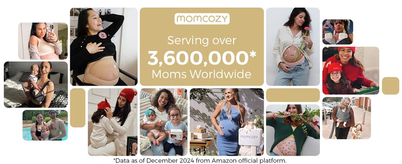 Momcozy Baby Teether Toys | Baby Teething Toys | Baby Teething Relief | Food Grade Silicone Teether Baby Toys | Baby Teether 0-6 Months | Teething Toy 6-12 Months | Baby Essential | Yellow