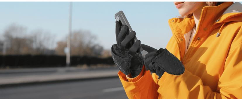 RIGWARL Winter Running Gloves Men Women Cold Weather, Touchscreen Convertible Mittens Warm Thermal Gloves with Watch Window