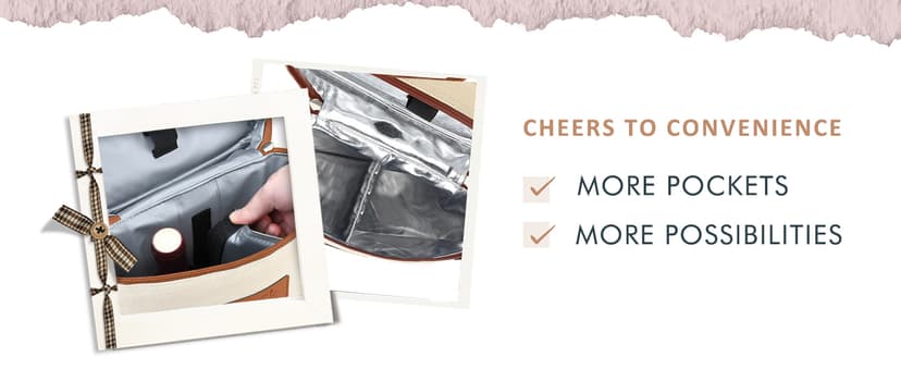 Tirrinia 2 Bottle Wine Gift Tote Carrier - Leakproof & Insulated Padded Versatile Wine Cooler Bag for Travel, BYOB Restaurant, Wine Tasting, Party, Dinner,Gift for Wine Lovers,Grey