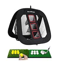 Pop-Up Golf Chipping Net - Ultimate Target Training Chip Aids for Precision & Distance, Outdoor | Indoor Practice, Golfer Gift