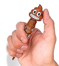 Farting Poop Pen with Multiple Funny Sounds - Perfect Novelty Gift for Teens, Kids & Boys - Functioning Pen & Prank Toy for The Entire Family, Fun Gag Gifts with Big Laughs (Original)