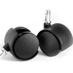 Furmax Office Executive Chair High Back Adjustable Managerial Home Desk Chair, Swivel Computer PU Leather Chair with Lumbar Support (Black)