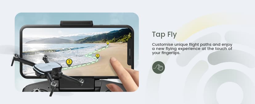 Holy Stone FPV Drone with 1080P HD Camera for Beginner Adults and Kids, HS280D Foldable RC Quadcopter with Brushless Motor, Optical Flow, Tap Fly, Voice Control, Gesture Selfie, 2 Modular Batteries