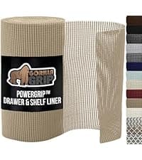 GORILLA GRIP Slip Resistant Clear Office Chair Mat for Carpet Floors, 36x48 Smooth Rolling Glide Under Desk, Heavy Duty Plastic Computer Mats and Carpeted Floor Protector, Work and Gaming Chairs