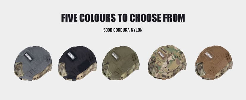 EXCELLENT ELITE SPANKER Tactical Helmet Cover, Military Fast Helmet Cover for Ops-Core Fast PJ/MH in Size M/L -Without Helmet