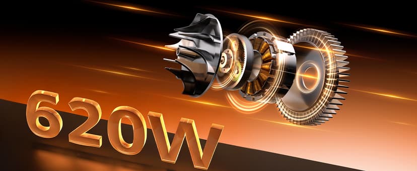 TVTAU Cordless Vacuum Cleaner, Self-Standing 620W 55KPA 75Min Runtime Stick Vacuum for Home, 1.8L Dust Cup, LED Display, Anti-Tangle, 8-Stage Filtration, for Hardwood Floor Carpet Pet Hair