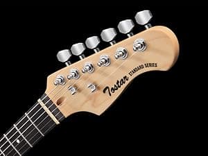 Tostar Beginner Electric Guitar, Solid Body, 39" Full Size Strat Style with HSS Pickups, 5-Way Switch, Tremolo Bridge, Maple Neck & Tectona Fretboard, Ideal for Beginners and Gifting, Black
