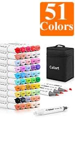 Caliart 176PCS Art Supplies Sketching Kit with 100 Sheets 3-Color Sketch Book, Graphite Colored Charcoal Watercolor & Metallic Pencils, School Supplies Gifts for Artists Adults Teens Girls Boys Kids