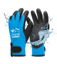 toolant Winter Leather Work Gloves, Warm 3M Thinsulate Lining for Cold Weather Work, Thermal Insulated Gloves