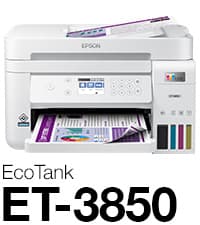 Epson EcoTank ET-2800 Wireless Color All-in-One Cartridge-Free Supertank with Scan and Copy, The Ideal Basic Home Printer - Black