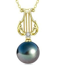 Gifts for women Mom her Girlfriend grandma Wife on Christmas Day Mothers Day Valentines Birthday Gifts Wedding Gift Jewelry Anniversary Tahitian Black Pearl Necklaces