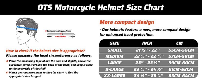 Orthrus Full Face Motorcycle Helmet for Adults Men & Women DOT Approved Motorbike Street Bike Racing Helmets with Tinted & Clear Visors (Matte Black, Large)