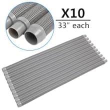 (2024 Upgrade) VINGLI Pool Vacuum Cleaner Automatic Sweeper Swimming Pool Creepy Vacuum (Grey)