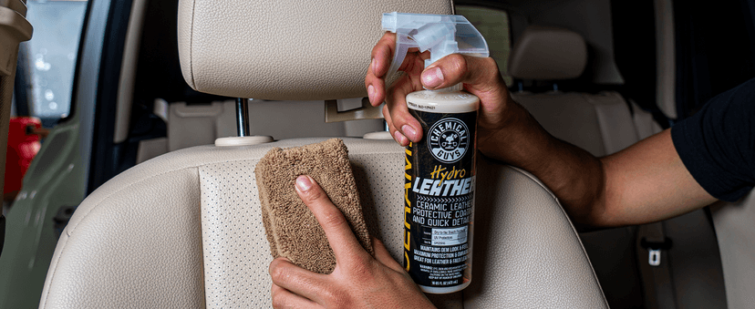 Chemical Guys SPI22916 HydroLeather Ceramic Leather Protective Coating for Car Interiors, Furniture, Apparel, Boots, and More (Works on Natural, Synthetic, Pleather, Faux Leather and More) (16 fl oz)