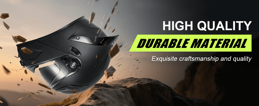 Motorcycle Helmet Bluetooth, DOT Approved Modular Motorcycle Helmets with Dual Visor, Flip Up Full Face Helmet for Adults Men Women