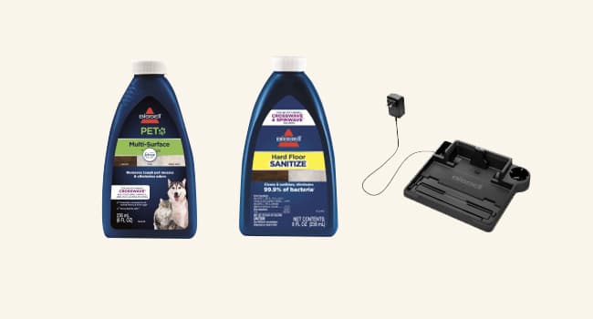 Bissell® CrossWave® OmniForce™ Cordless Multi-Surface Hard Floor Cleaner and Mop, Wet Dry Vacuum with Dedicated Dry Vacuum Mode, 3882