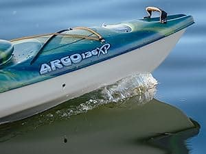 Pelican Argo 136XP - Sit in Tandem Kayak - Patented Ram-X™ Material - Lightweight Stable - 13 ft