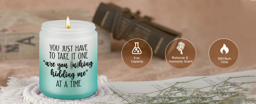 Christmas, Funny Birthday Gifts for Coworkers, Best Friend, Employee, Boss, Female, Male, Woman, Cool Sarcastic Work Ideas LEADO Candles, Boss Lady, Coworker Gifts for Women, Men - Bosses Day Gifts B08SPYC6RX