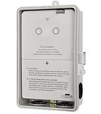 Suraielec Pool Timer, 7-Day 24-Hour Digital Pool Pump Timer, 40 AMP Heavy Duty, 120/240/277 VAC, Outdoor Metal Casing, Electric Switch Box for Swimming Pump, Hot Water Heater, Spa, Lights