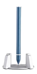 Vertically Standing Executive Ballpoint Pen with Top Grade Free-Flowing Ink Refill, Metal Made, Unique Gifts, Men Gifts Ideas novium Hoverpen - Luxury Pen for Men & Women, Midnight Blue B08VHS748C