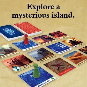 Gamewright - Forbidden Island - Cooperative Strategy Survival Board Game, 2-4 Players