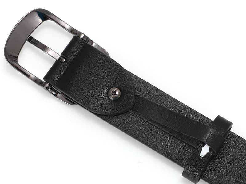 VONMELLI 2 Packs Women Leather Belts for Jeans Fashion Leather Ladies Waist Belt