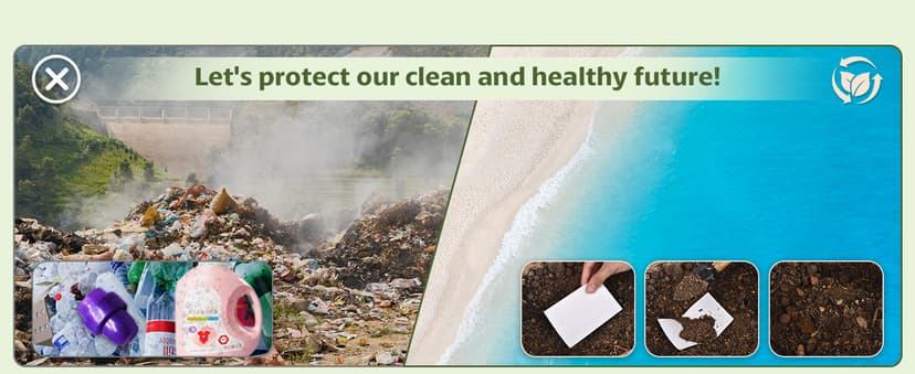 Poesie Laundry Detergent Sheet Sage Breeze Scent 160 Count Washer Sheets Detergent for Travel RV Trip Camping Home Dorm