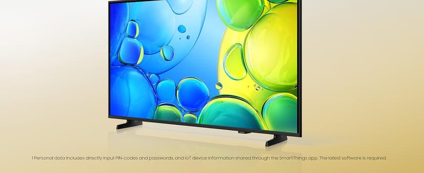 Samsung 32-Inch Class Full HD F6000 Smart TV (2025 Model) HDR, Object Tracking Sound Lite, Knox Security, One UI Tizen, Smart TV