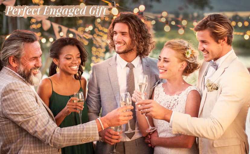 Engagement Gifts for Couples, Women, Her, 9oz Lavender Scented Soy Wax Candle, Bride Gifts for Women, Newly Engaged Couples, Fiance, Engagement, Engaged, Bride Candle