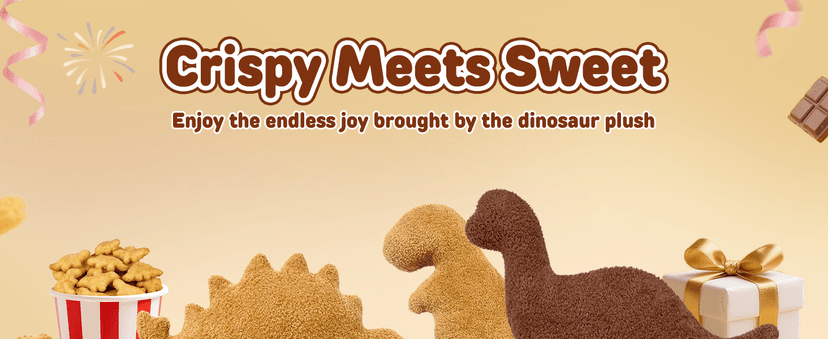 Dino Nuggets Pillow Plush, Dinosaur Chicken Plush Nuggets Pillow for Funny Birthday Gifts, Cute Funny Stuffed Animals for Boy and Girl, Dinosaur Gifts for Kids Teens and Adults (Tyran Rex, Small) B0CT2MFJ23