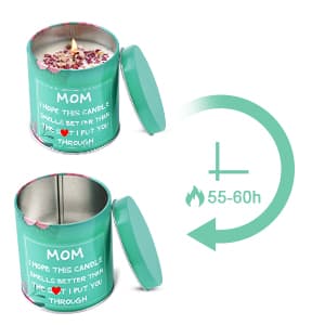 Mothers Day Gifts from Daughter,Son-Mom Scented Candles Funny Gifts Ideas for Mom,Mothers Day/Christmas Birthday Unique Gift for Mama,9oz