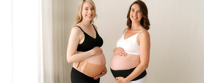Soft, Breathable, Maternity Belly Support Band, Easy Adjustable Maternity Belt for Back, Pelvic Support, Comfortable KeaBabies Pregnancy Belly Bands for Pregnant Women,1pk (Classic Ivory, M/L) B07Z4W4KZB
