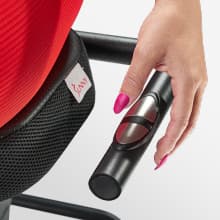 Sunny Health & Fitness Smart Recumbent Bike with Pulse Sensors, Home Cycling Workout Machine w/Cushion Seat & Mesh-Backrest, Free SunnyFit App Connection, Optional Programmable & Electro-Magnetic