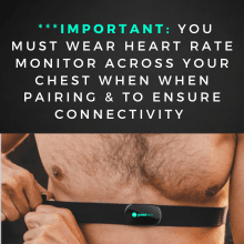 Powr Labs Bluetooth and ANT+ Heart Rate Monitor Chest Strap - All Day Comfort, Easy Connectivity - Compatible with Polar, Garmin, Peloton, Wahoo