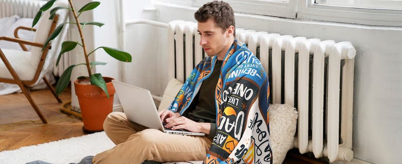 Throw Blanket, Funny Blanket for Dad from Daughter Son, Best Dad Ever Gifts for Papa Birthday Gifts Thanksgiving 50"X60"