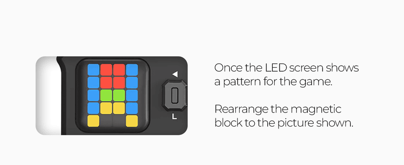 GiiKER Super Slide Puzzle Games, Original 500+ Challenges Brain Teaser Puzzle, Toys for Kids Teens, Travel Games Birthday Gifts Stocking Stuffers for Boys Girls, Activities for Road Trips