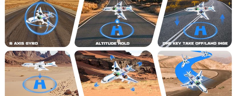 Rc Drone Remote Control Airplane -2.4GHz Foam V17 Jet Fighter Stunt,360° Drop-Resistant Stunt Spin Remote & Light RC Airplane with 2 Batteries for Kids Boys Girls (White)