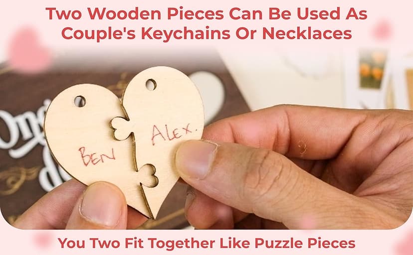 1 Year Anniversary Boyfriend Gifts - One Year Anniversary Dating Gifts For Her Girlfriend, First Paper Anniversary For Him Men, 1 Year Anniversary Scrapbook, 1st Anniversary Wedding Gift