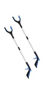 35.5 Inch Long Handled Shoe Horn, Dressing Stick, Sock Remover Aid Helper - Versatile, Adjustable Dressing Aid for Shoes, Socks, Shirts, Pants - Long Shoe Horn, Shoe Horn Long Handle for Seniors