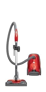 Kenmore Elite 81714 Pet Friendly Ultra Plush Lightweight Bagged Canister Vacuum with Pet PowerMate, HEPA, Extended Telescoping Wand, Retractable Cord, and 3 Cleaning Tools-Champagne