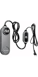 UPETTOOLS Aquarium Gravel Cleaner - Electric Automatic Removable Vacuum Water Changer Sand Algae Cleaner Filter Changer 110V/28W