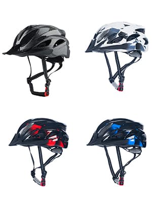 Adult Cycling Bike Helmet, Lightweight and Adjustable with Pads&Visor for Men and Women,Premium Quality Airflow Unisex Bike Helmet,Suggested Fit 58-61 cm