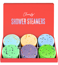 Cleverfy Shower Steamers Aromatherapy for Women and Men – Self-Care Shower Bombs for Stress Relief and Relaxation – 6 Tablets