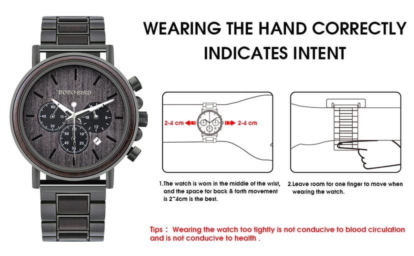 2win Engraved Wooden Watch for Boyfriend My Man Fiancé Husband Customized Personalized Wood Watches for Men Birthday Anniversary Personalized Watch