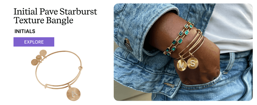 Alex and Ani Godmother Charm Bangle