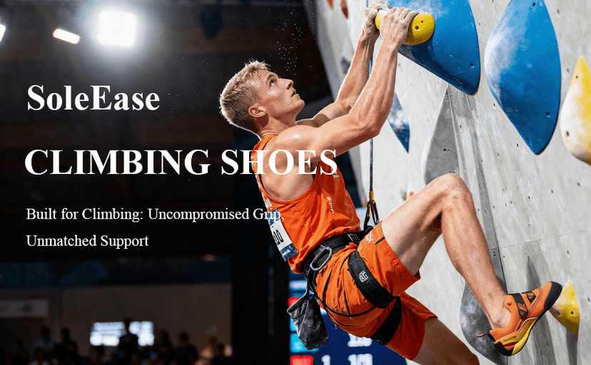 SoleEase Rock Climbing Shoes for Men & Women Bouldering Shoes for Indoor & Outdoor Climbing