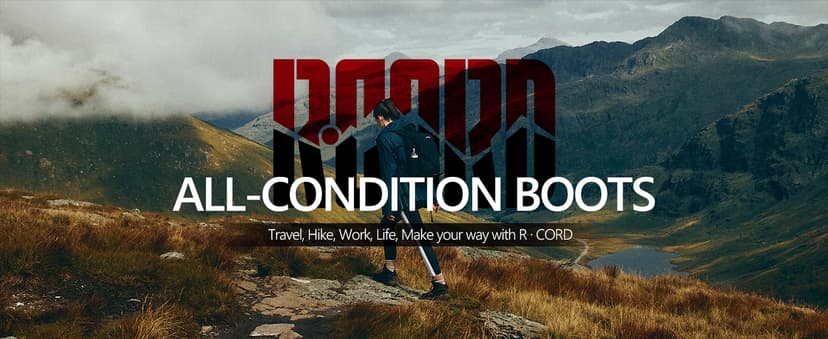 R CORD Hiking Boots Women Waterproof Ankle Support Womens Hiking Boots Backpacking Boots Breathable Non-slip Durable Boots for Outdoors